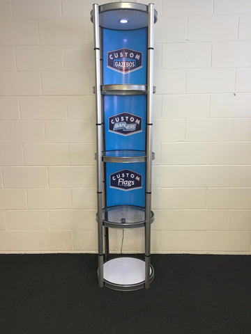 Collapsible Display Tower